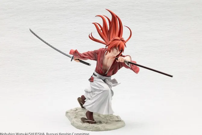 Rurouni Kenshin - Kenshin Himura Statue / ARTFXJ: Kotobukiya