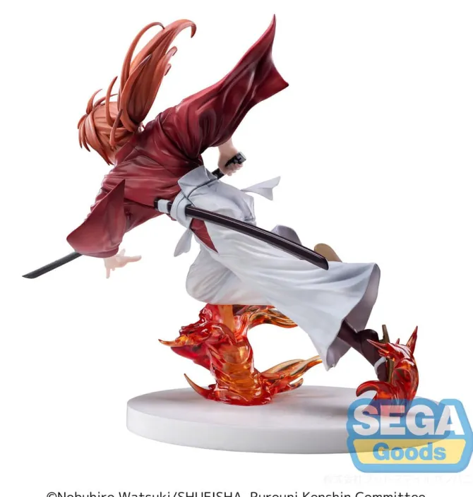 Rurouni Kenshin - "Rurouni Kenshin" "Kenshin Himura" Statue / Luminasta: Sega