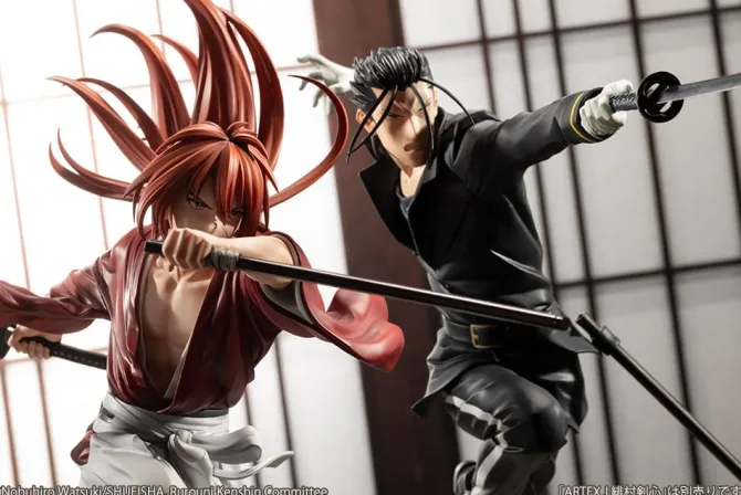 Rurouni Kenshin - Rurouni Kenshin Statue / ARTFXJ: Kotobukiya