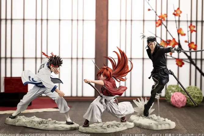 Rurouni Kenshin - Rurouni Kenshin Statue / ARTFXJ: Kotobukiya