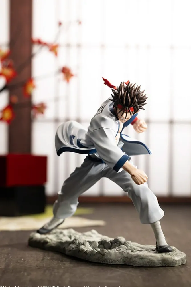 Rurouni Kenshin - Sanosuke Sagara Statue / ARTFXJ: Kotobukiya