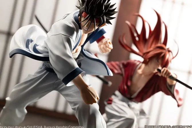 Rurouni Kenshin - Sanosuke Sagara Statue / ARTFXJ: Kotobukiya
