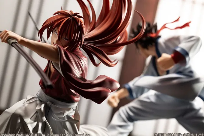 Rurouni Kenshin - Sanosuke Sagara Statue / ARTFXJ: Kotobukiya