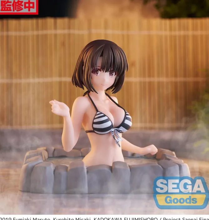 Saekan: How to Raise a Boring Girlfriend - Thermae Utopia Megumi Kato Statue / Luminasta: Sega