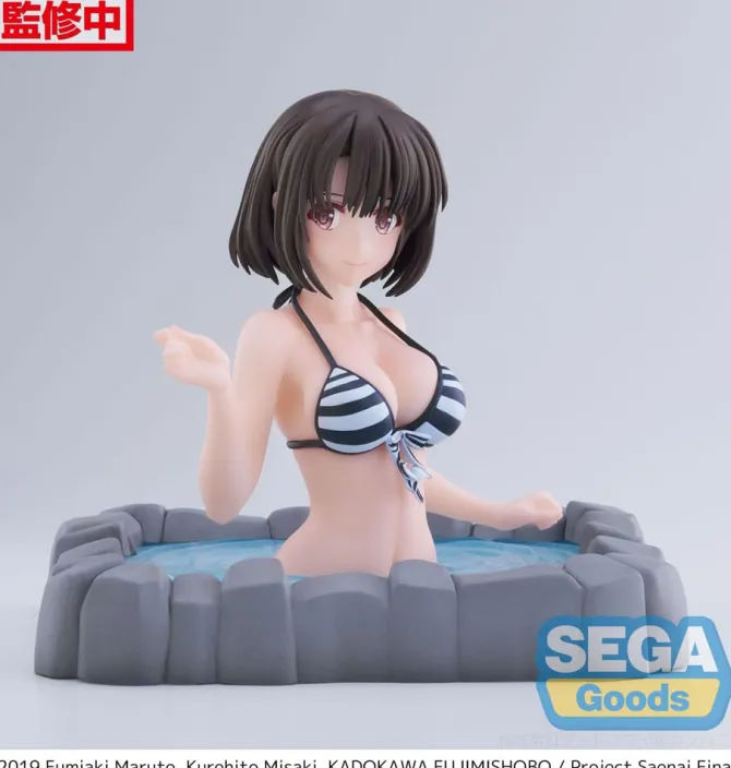 Saekan: How to Raise a Boring Girlfriend - Thermae Utopia Megumi Kato Statue / Luminasta: Sega