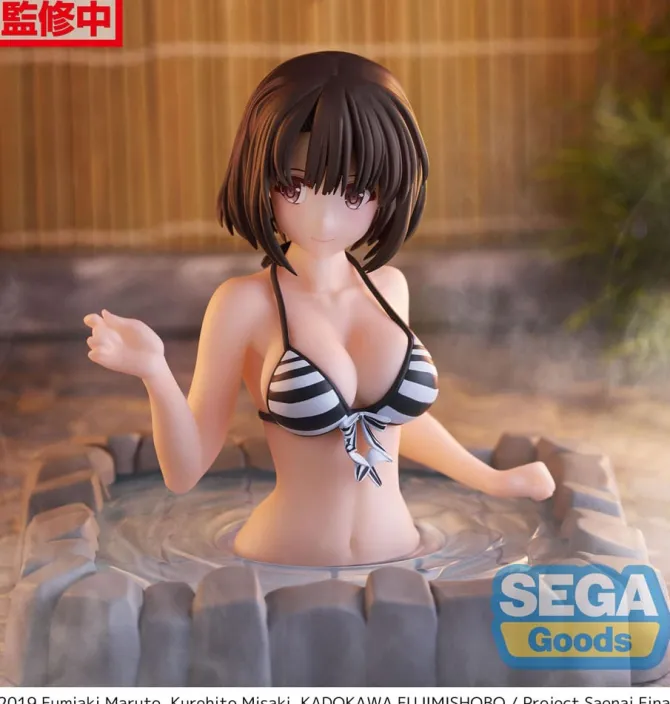 Saekan: How to Raise a Boring Girlfriend - Thermae Utopia Megumi Kato Statue / Luminasta: Sega