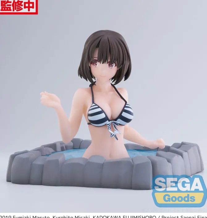 Saekan: How to Raise a Boring Girlfriend - Thermae Utopia Megumi Kato Statue / Luminasta: Sega
