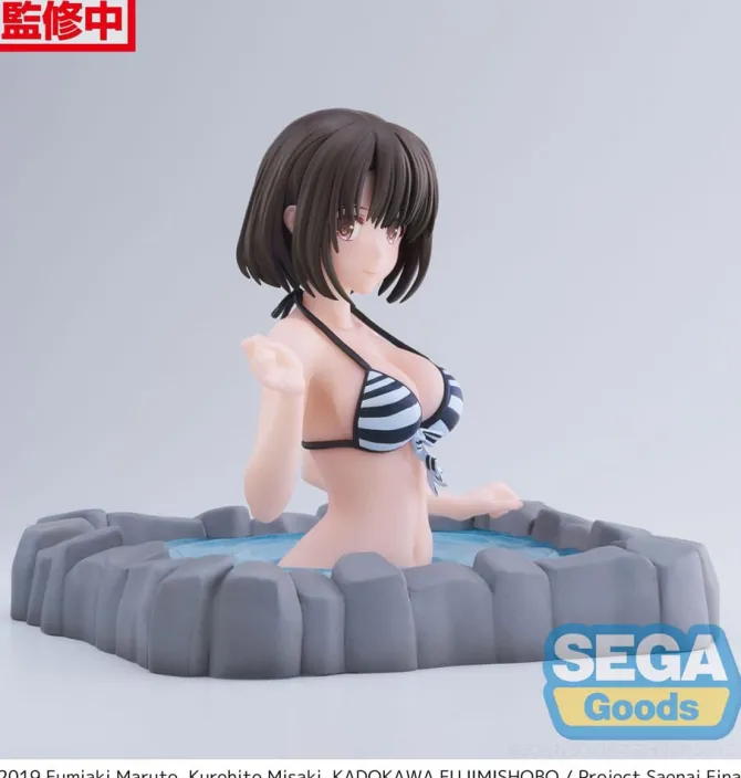 Saekan: How to Raise a Boring Girlfriend - Thermae Utopia Megumi Kato Statue / Luminasta: Sega