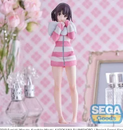 Saekano the Movie: Finale - Megumi Kato Statue / Pajamas Ver. - Luminas: Sega