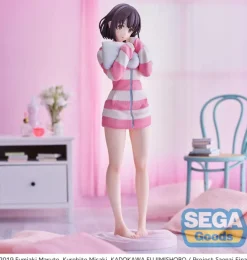 Saekano the Movie: Finale - Megumi Kato Statue / Pajamas Ver. - Luminas: Sega