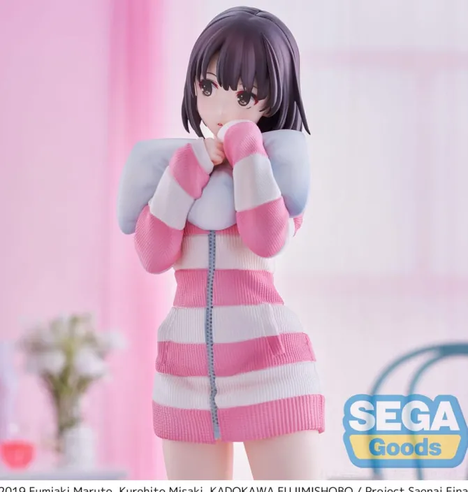 Saekano the Movie: Finale - Megumi Kato Statue / Pajamas Ver. - Luminas: Sega