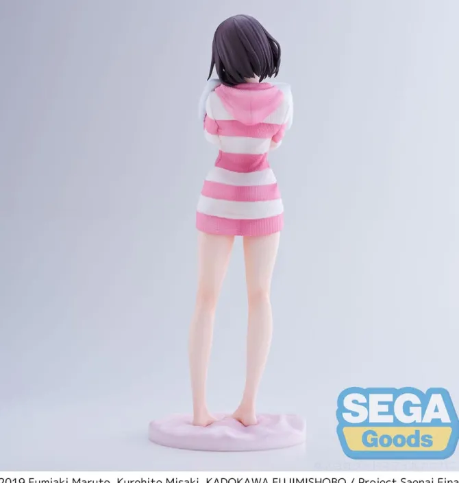 Saekano the Movie: Finale - Megumi Kato Statue / Pajamas Ver. - Luminas: Sega