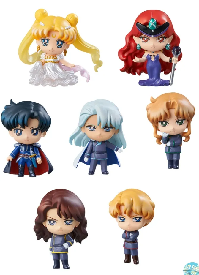 Sailor Moon - Minifiguren 7er-Set - Petit Chara / Dark Kingdom: MegaHouse