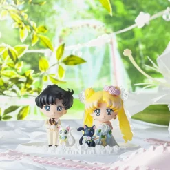 Sailor Moon - Minifiguren 4er-Set - Petit Chara / Happy Wedding: MegaHouse