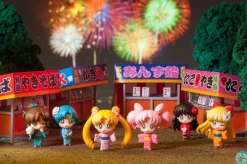 Sailor Moon - Minifiguren 6er-Set - Petit Chara / Let's go to festival: MegaHouse