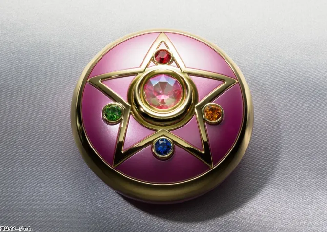 Sailor Moon - Sailor Moon Verwandlungsbrosche / Proplica - Briliant Color Edition: Bandai