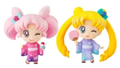 Sailor Moon - Sailor Moon & Chibiusa Minifigure-Set / Petit Chara Reihe: MegaHouse
