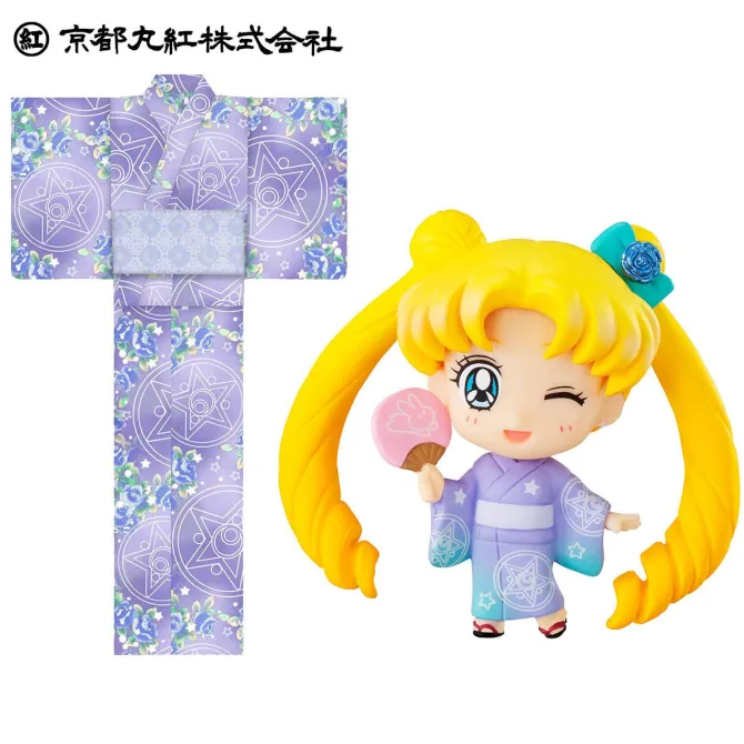 Sailor Moon - Sailor Moon & Chibiusa Minifigure-Set / Petit Chara Reihe: MegaHouse