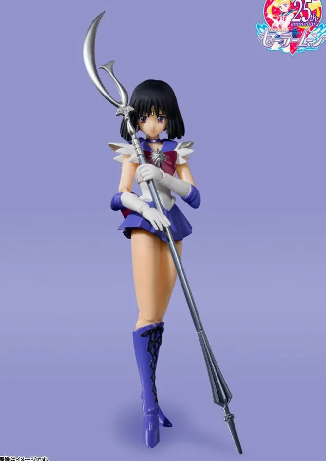 Sailor Moon - Sailor Saturn Actionfigur - S.H.Figuarts / Animation Color Edition: Bandai