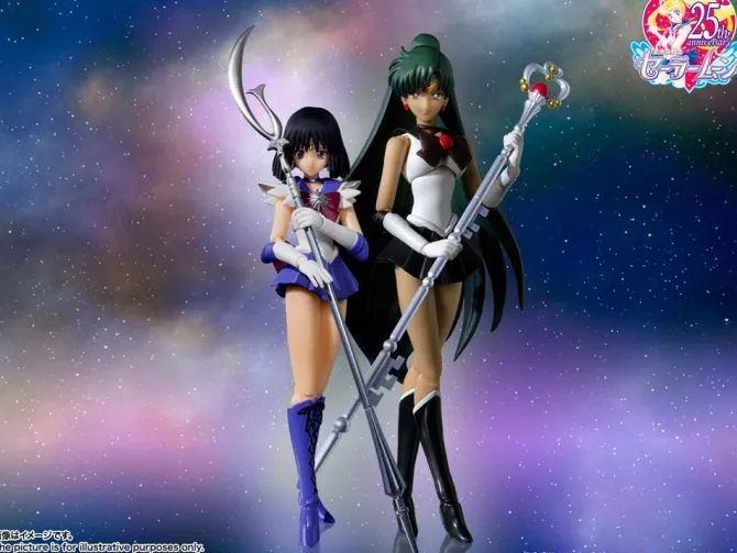 Sailor Moon - Sailor Saturn Actionfigur - S.H.Figuarts / Animation Color Edition: Bandai