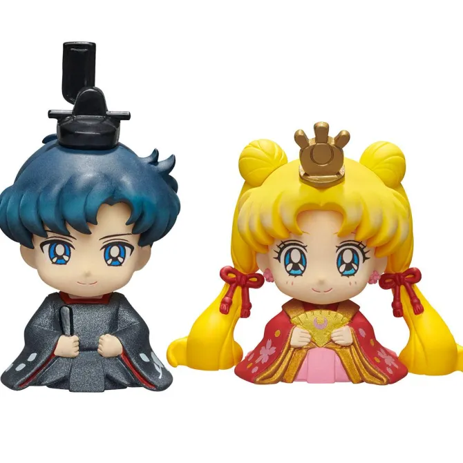Sailor Moon - Usagi & Mamoru Minifiguren 2er-Set / Hinamatsuri - Petit Chara: MegaHouse