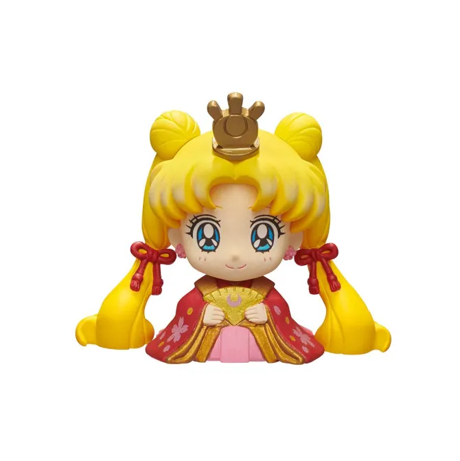 Sailor Moon - Usagi & Mamoru Minifiguren 2er-Set / Hinamatsuri - Petit Chara: MegaHouse