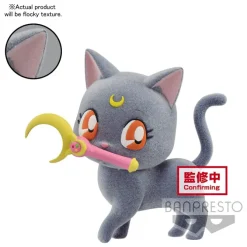 Sailor Moon Eternal: Der Film - Luna Minifigur / Fluffy Puffy - Pretty Guardian Ver. A: Banpresto