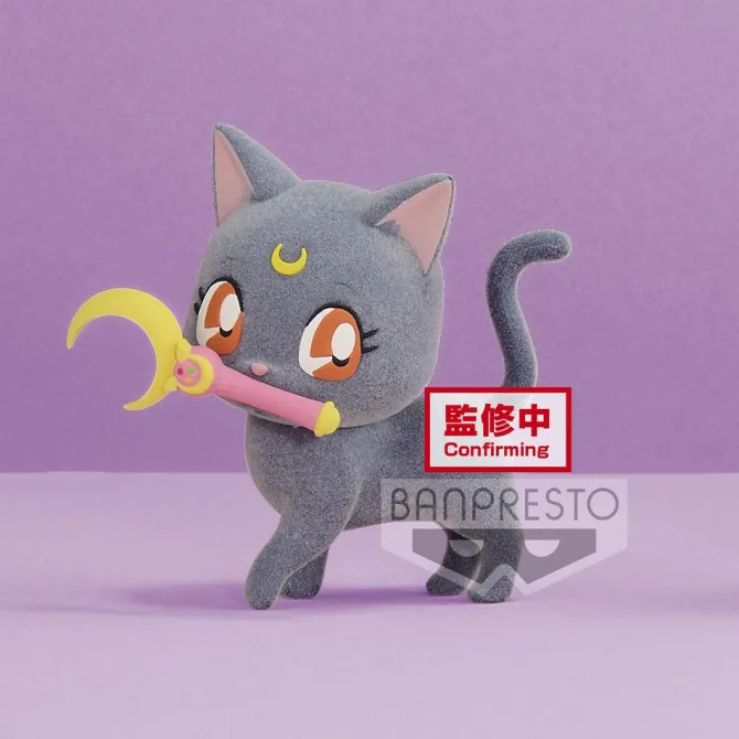 Sailor Moon Eternal: Der Film - Luna Minifigur / Fluffy Puffy - Pretty Guardian Ver. A: Banpresto