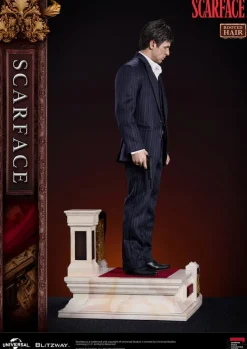 Scarface Superb Scale - Tony Montana Statue / (Rooted Hair Version): Blitzway