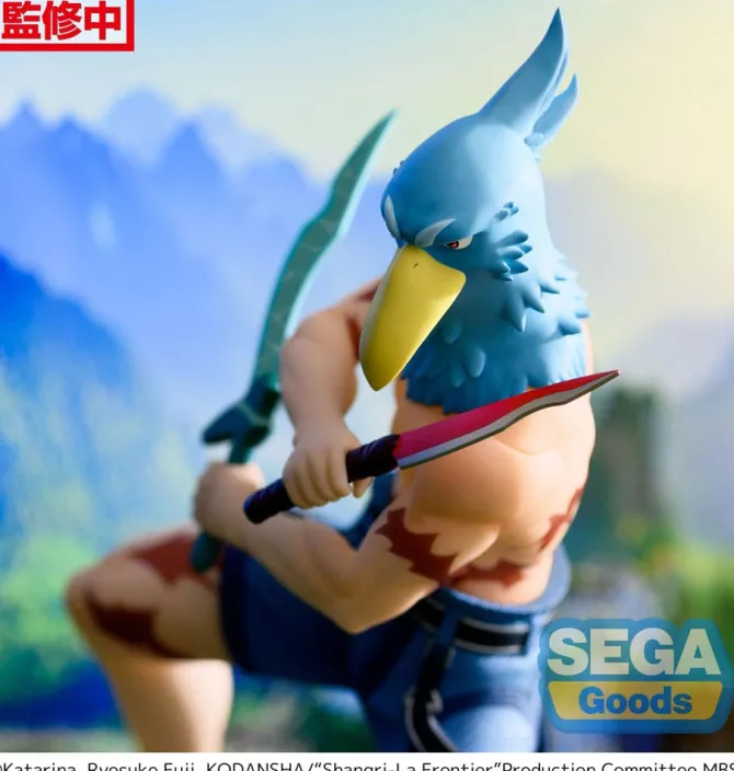 Shangri-La Frontier - Sunraku Statue / Luminasta: Sega