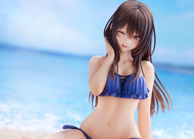 Shy Girls in Love - Kasane Minazumi Statue / Ami Ami Limited Edition: Golden Head