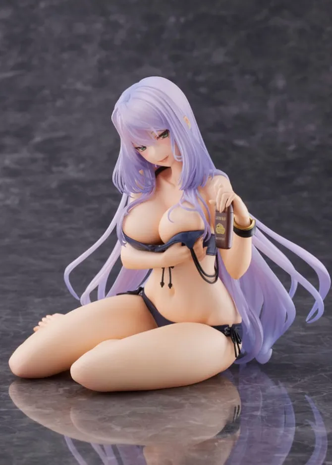 Shy Girls in Love - Tsuduri Amagasa Ami Ami Statue Limited Edition: Golden Head