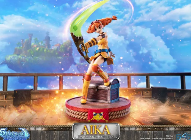 Skies of Arcadia - Aika Statue: First 4 Figures