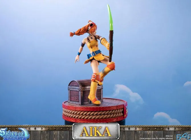 Skies of Arcadia - Aika Statue: First 4 Figures