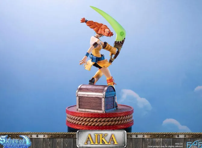 Skies of Arcadia - Aika Statue: First 4 Figures