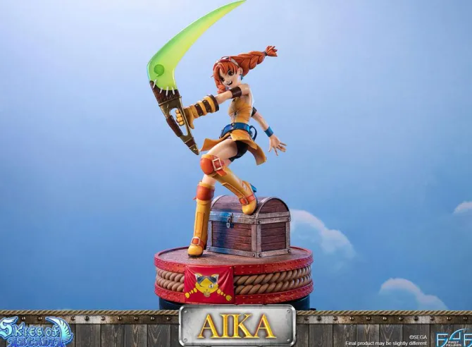 Skies of Arcadia - Aika Statue: First 4 Figures
