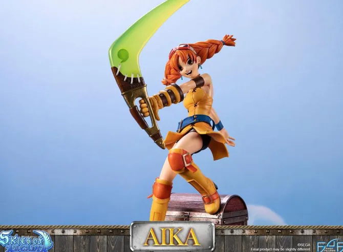 Skies of Arcadia - Aika Statue: First 4 Figures