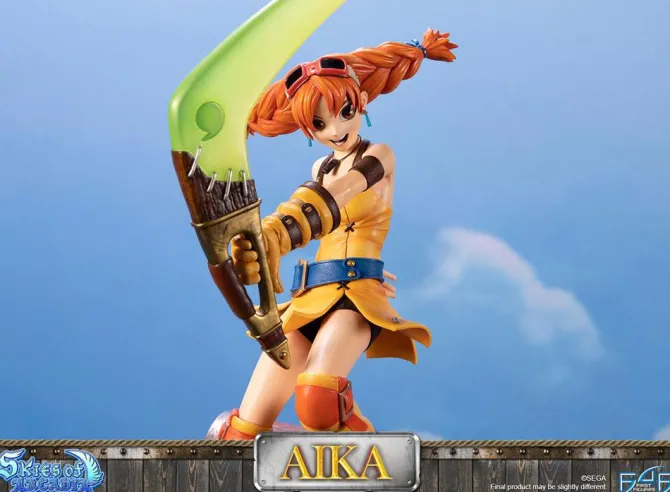 Skies of Arcadia - Aika Statue: First 4 Figures