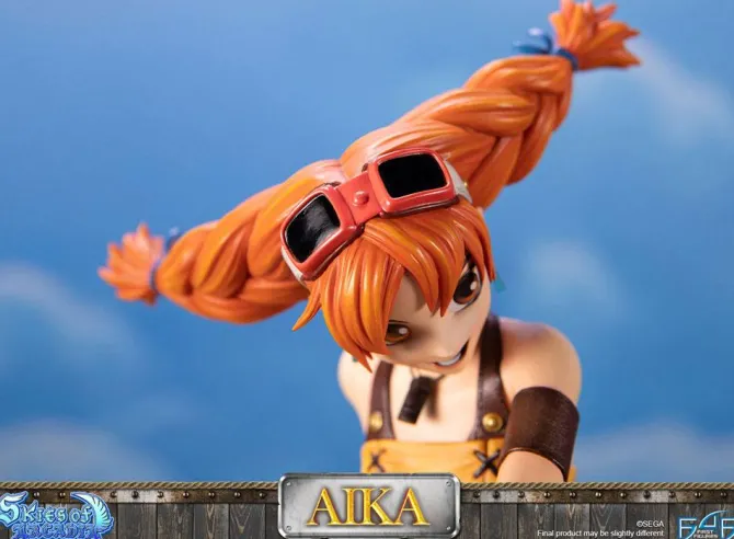 Skies of Arcadia - Aika Statue: First 4 Figures