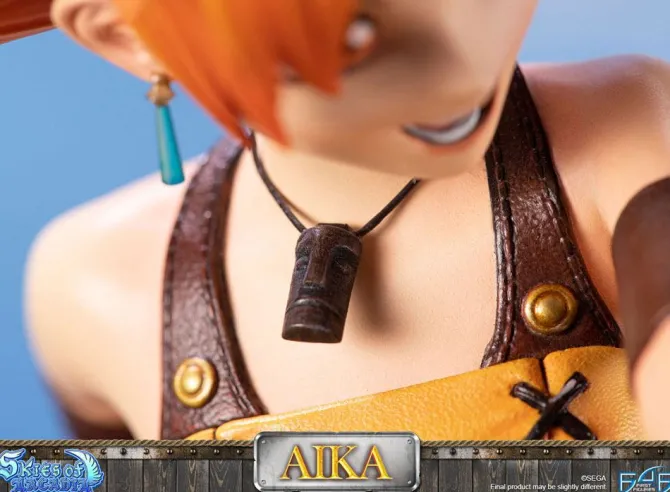 Skies of Arcadia - Aika Statue: First 4 Figures