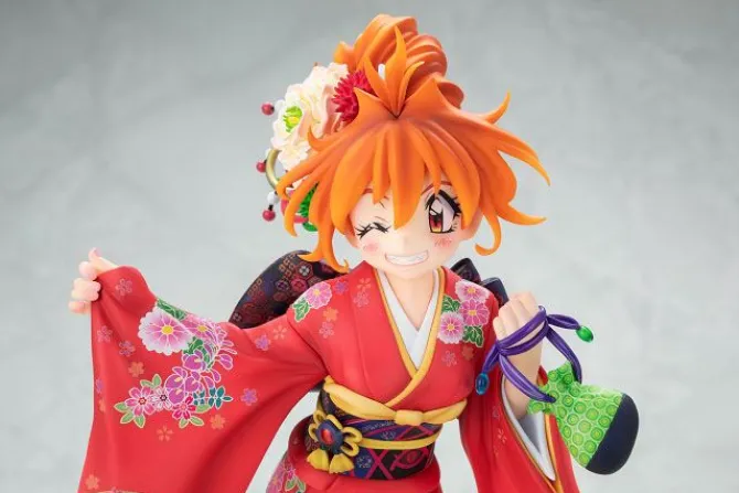 Slayers - Lina Inverse Statue / Kimono Version: Kadokawa