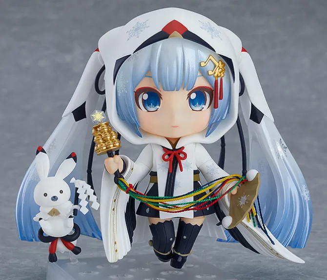 Snow Miku Nendoroid / 2018 Crane Priestess Version: Good Smile Company