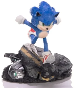 Sonic the Hedgehog 2 - Sonic Standoff Statue: First 4 Figures