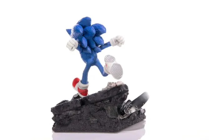 Sonic the Hedgehog 2 - Sonic Standoff Statue: First 4 Figures
