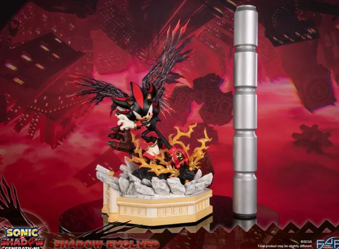 Sonic X Shadow Generations - Shadow Evolved Statue: First 4 Figures
