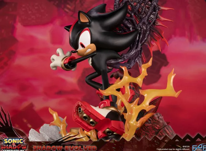 Sonic X Shadow Generations - Shadow Evolved Statue: First 4 Figures