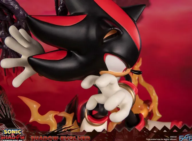 Sonic X Shadow Generations - Shadow Evolved Statue: First 4 Figures