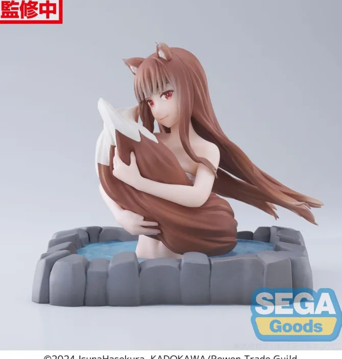 Spice and Wolf: Merchant meets the Wise Wolf - Thermae Utopia Statue / Holo: Sega