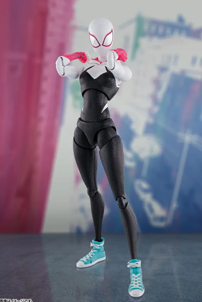 Spider-Man: Across the Spider-Verse - Spider-Gwen Actionfigur / S.H. Figuarts: Tamashii Nations