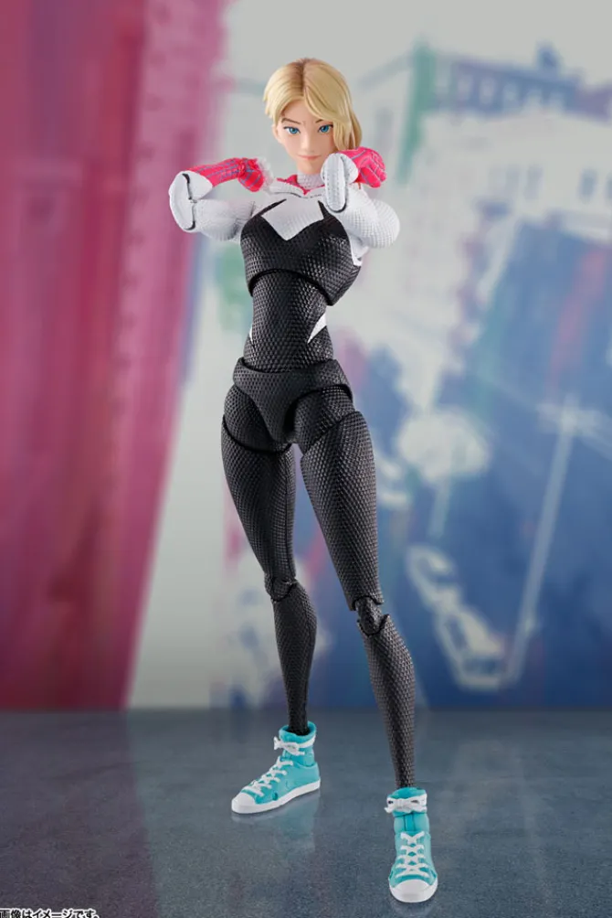Spider-Man: Across the Spider-Verse - Spider-Gwen Actionfigur / S.H. Figuarts: Tamashii Nations